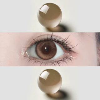 New❗{0-600°} Midroo [COD] เปิดตัวผลิตภัณฑ์ใหม่ เลนส์บิ๊กอายน่ารัก 🌈Juliet Brown/Grey/Blue-14.2mm รายเดือน