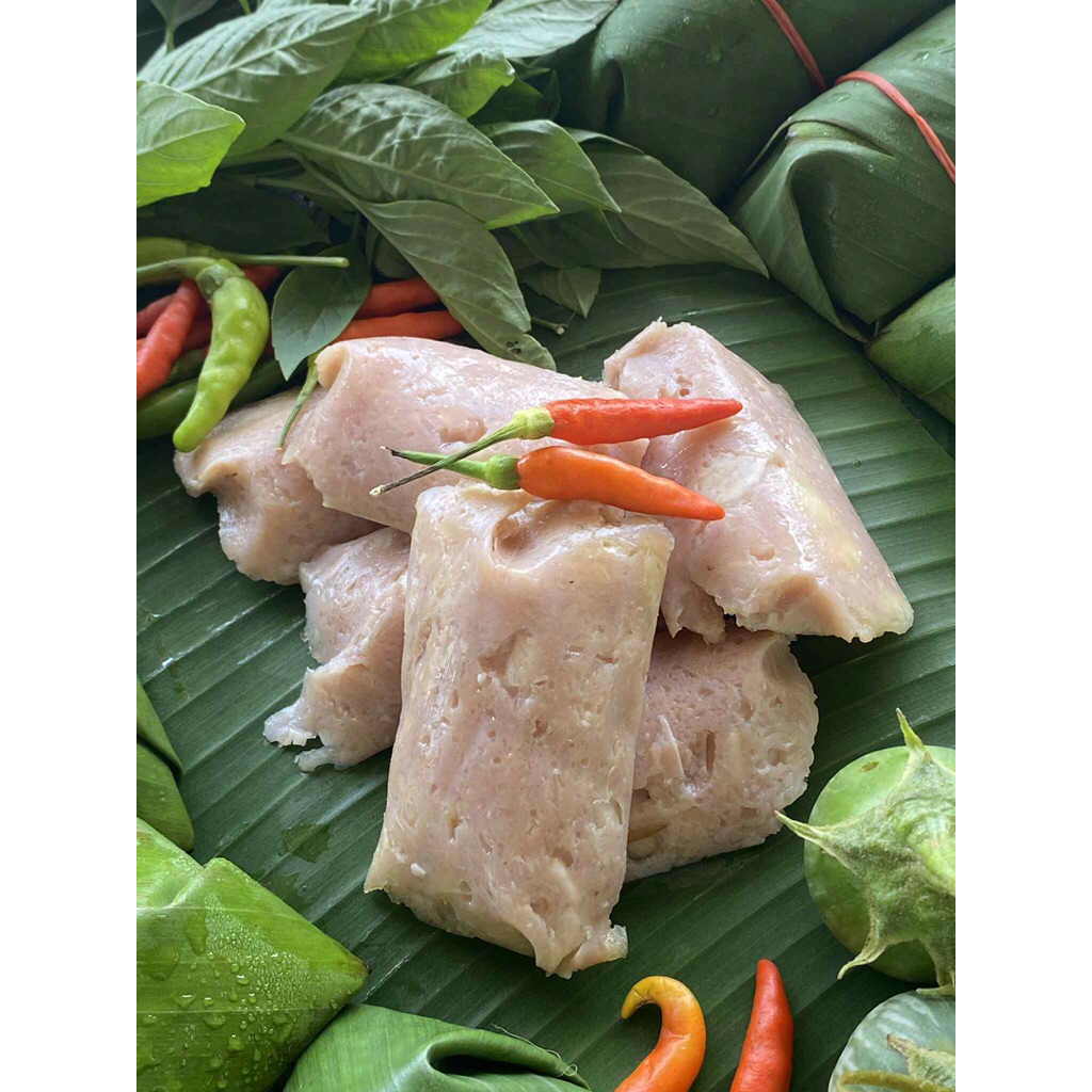 ส้มปลา กาฬสินธุ์ ส้มปลาตอง แหนมปลาตอง 12 ห่อ 100฿