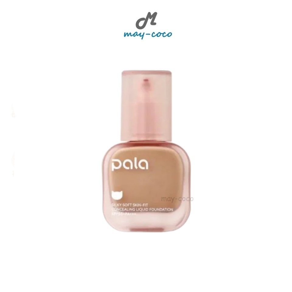 ถูก/แท้/มีไลฟ์ รองพื้น PALA Silky Soft Skin-Fit Concealing Liquid Foundation SPF50+ PA+++ รองพื้นพาล