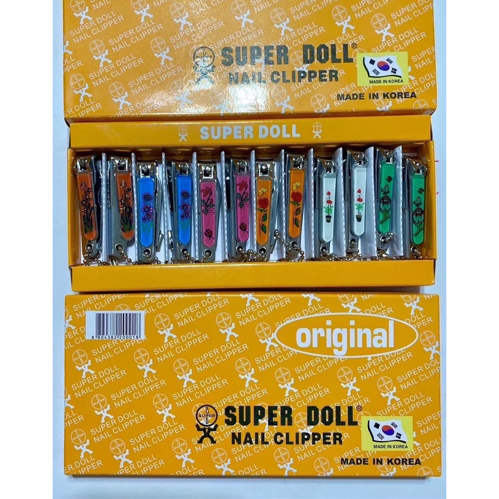 🌷ยกโหล🌷 กรรไกรตัดเล็บ super doll ขนาด 5.5 No.340 ราคาส่ง T0517