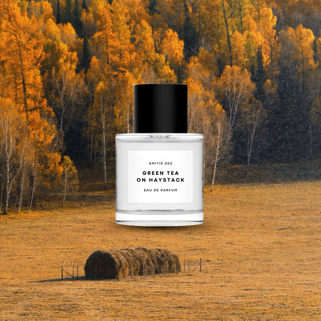 AMITIÉ 002 GREEN TEA ON HAYSTACK (EDP)