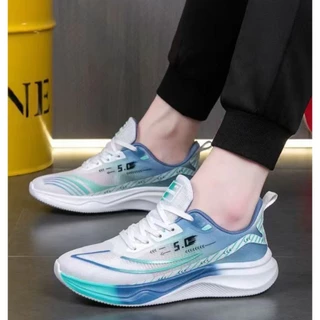 Mavis New!!{มีไซส์39-46}รองเท้าลำลอง ทรงสปอร์ต สินค้าตรงปก กีฬาฤดูร้อน ฟ้า ดำ พร้อมส่ง NO.M171