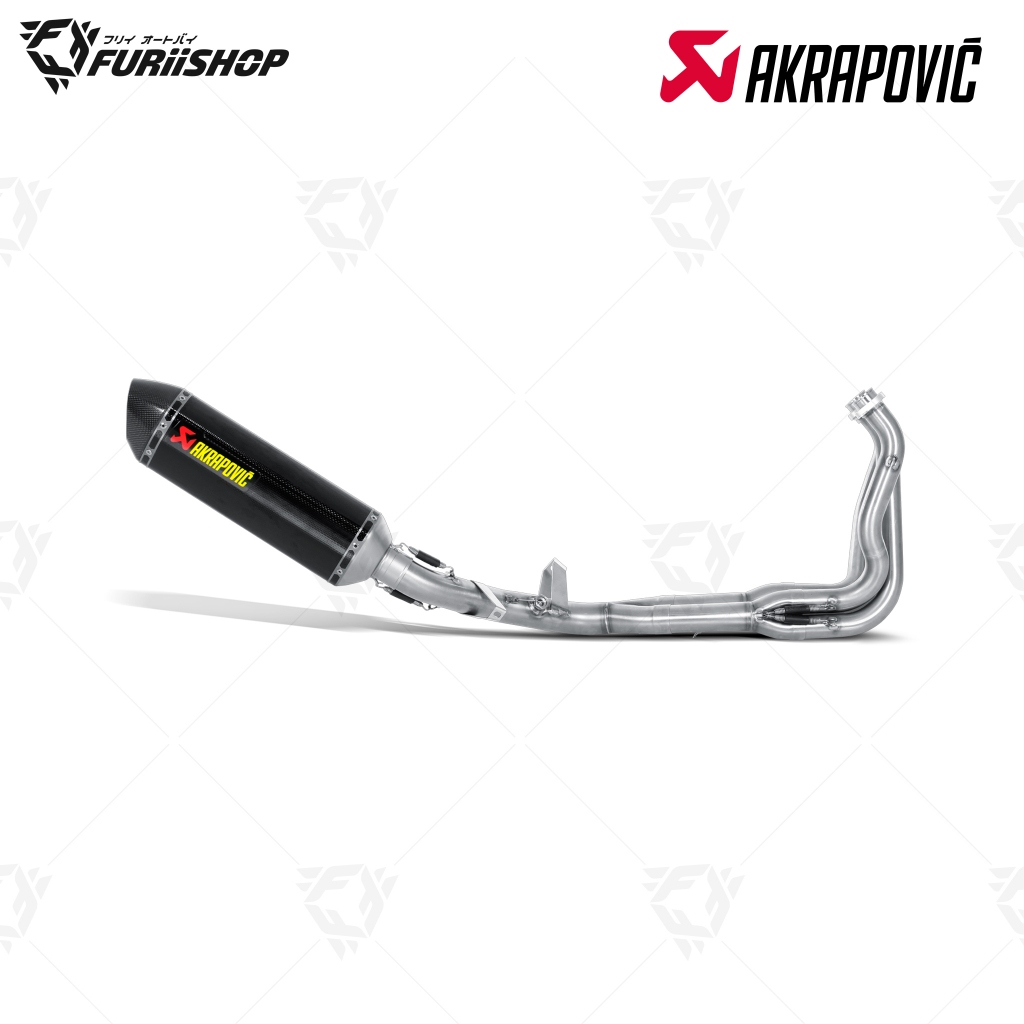 ท่อสูตร/ท่อแต่ง/ท่อไอเสีย Akrapovic Z1000 full เดี่ยว : for Kawasaki Ninja1000/Z1000SX 2017-2019