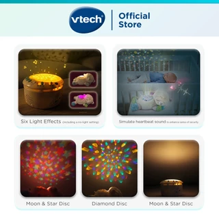 VTech Sheep Soothing Toys Light Projection Crying Sensor Crib toys New Born Baby Mobile Toys [80-550500] ของเล่นปลอบประโ