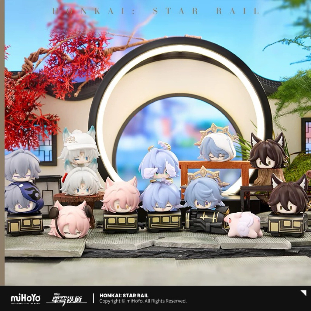 [พร้อมส่ง] Official แท้ Honkai Star rail Mihoyo mini Train figure Mihoyo Wendian