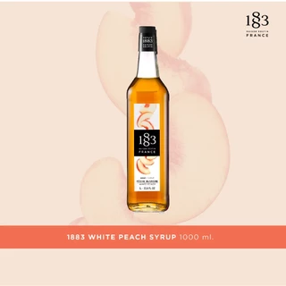 1883 น้ำเชื่อมกลิ่นไวท์พีช | WHITE PEACH SYRUP 1000 ml. (SKU 5938)