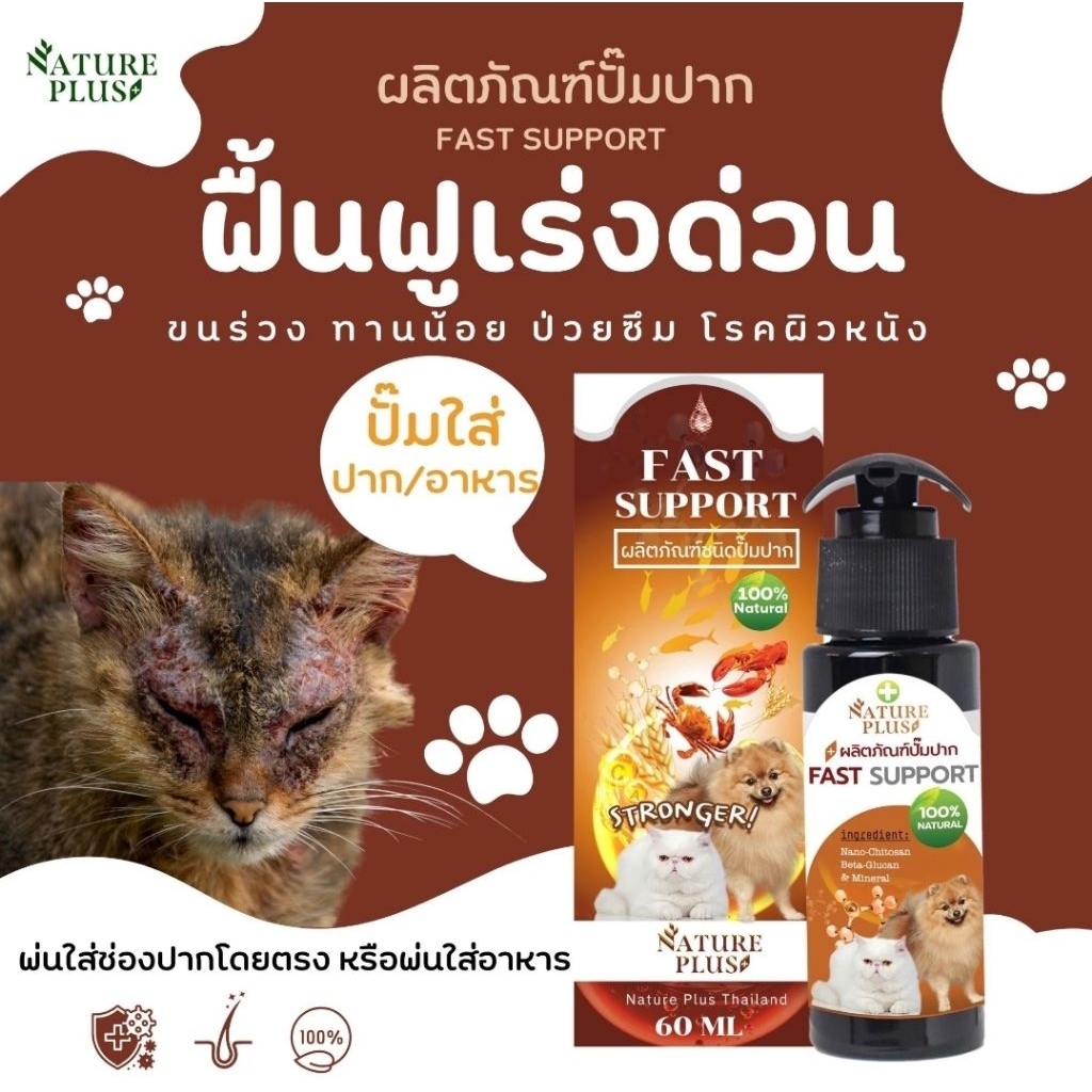 ผลิตภัณฑ์ปั๊มปาก (Fast Support)