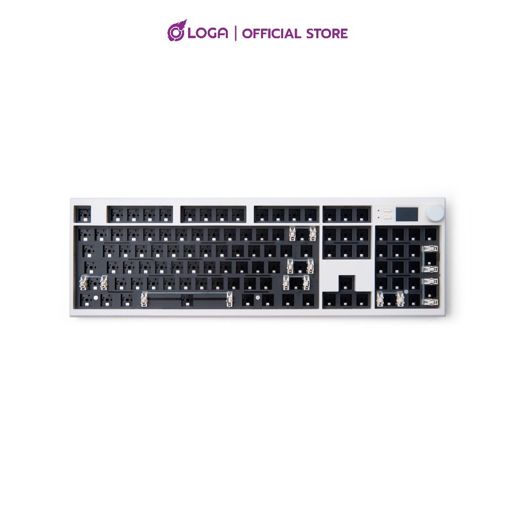 LOGA BASE 104 BAREBONE : Wireless Mechanical Keyboard<p>“><center><h4></h4><p><p><font color=