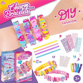 ของเล่นทำเครื่องประดับ DIY ชุดประดิษฐ์สร้อยข้อมือ พร้อมอักษร…