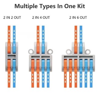 ปลั้กตัดต่อสายไฟแบบใช้ตัวโยกหนีบ