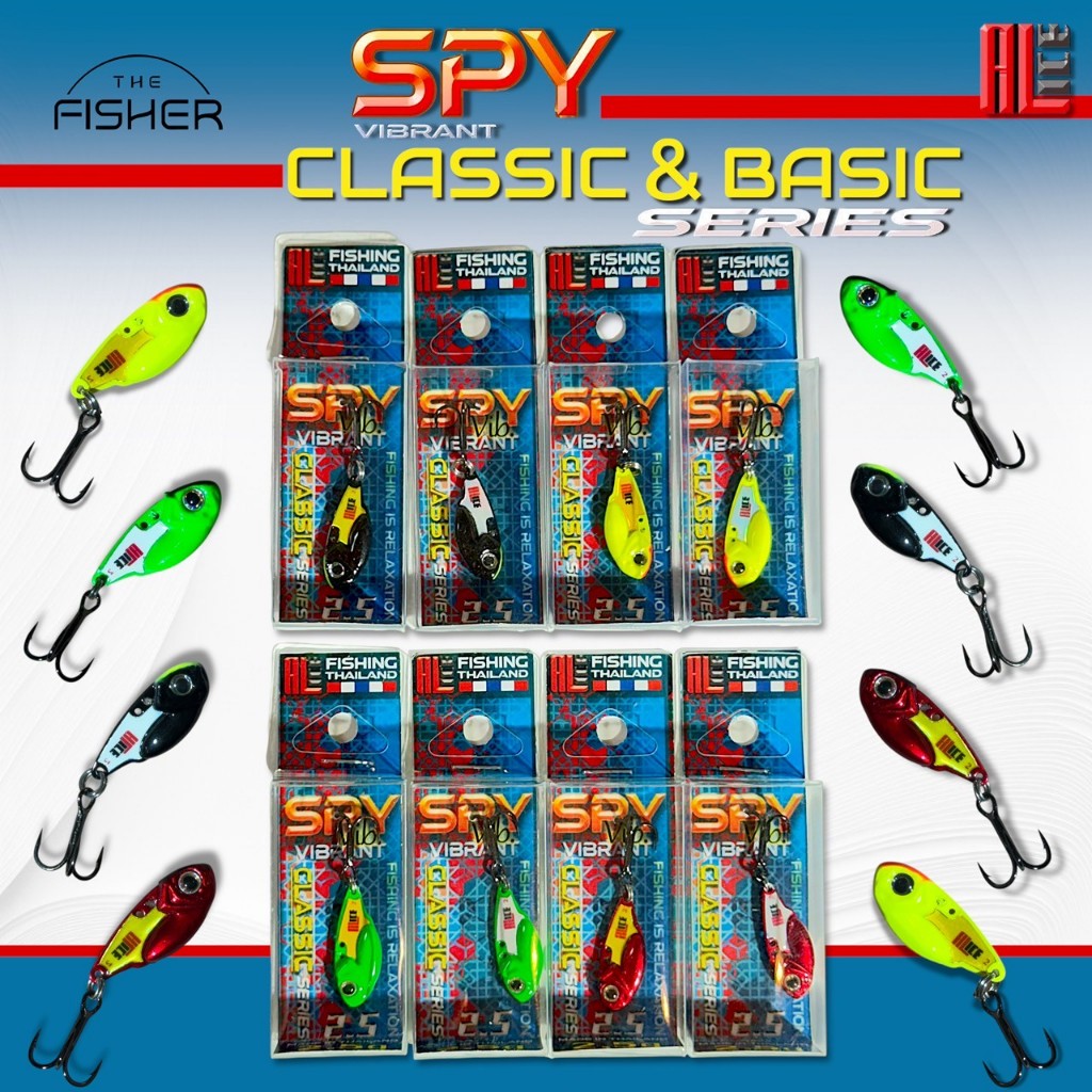 A12 Alice กระดี่กระพง SPY VIBRANT รุ่น CLASSIC และ BASIC SERIES