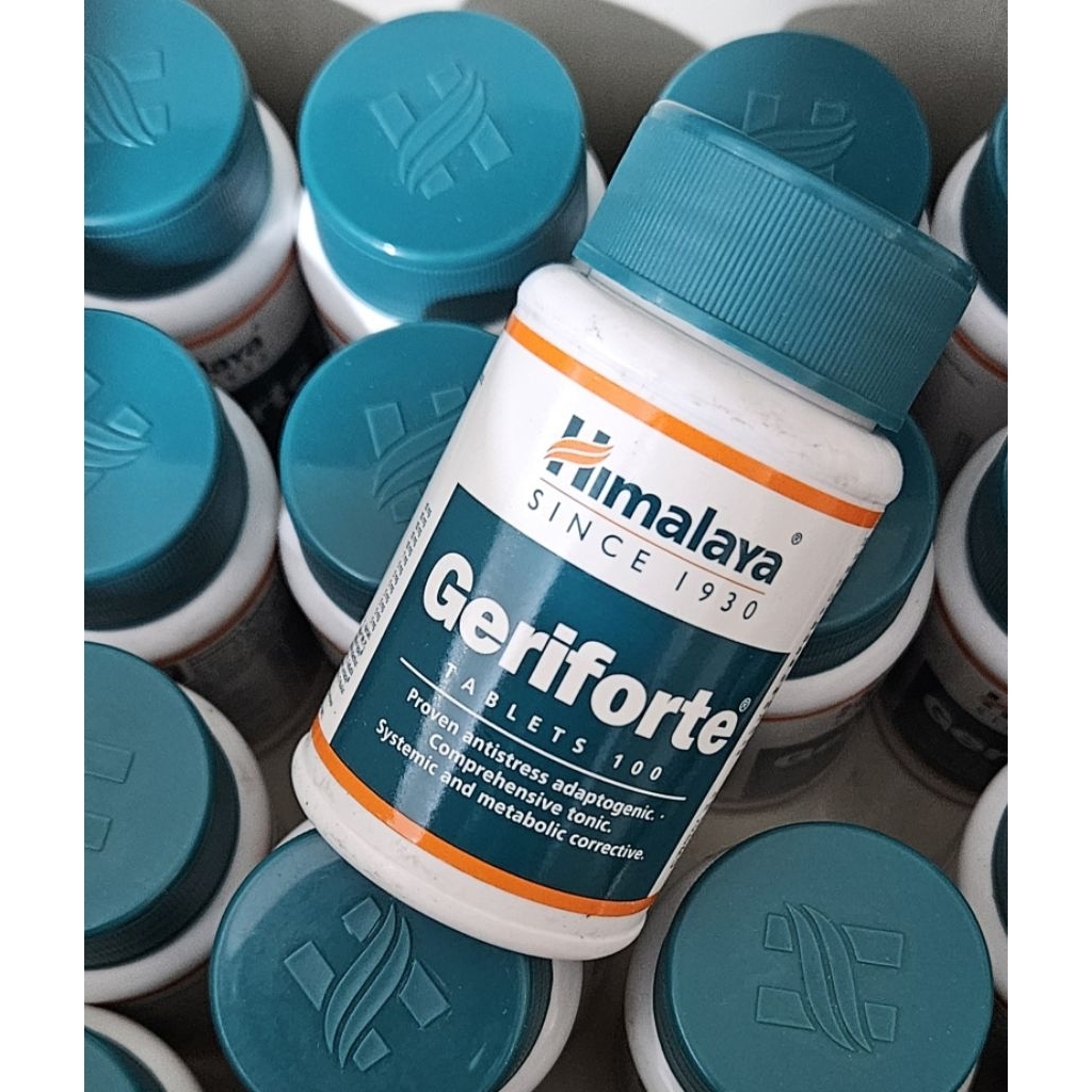Himalaya Gariforte 60tab proven antistress adaptogenic comprehensive tonic systemic and metabolic corrective