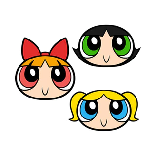 ตัวรีดการ์ตูนสุดฮิต 🌈 Powerpuffgirls 🌈 รีดง่ายแผ่นฟิมล์รีดร้อนติดเสื้อ 🌈