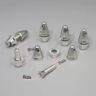 Spinner สปินเนอร์ สำหรับมอเตอร์แกนหลายขนาด