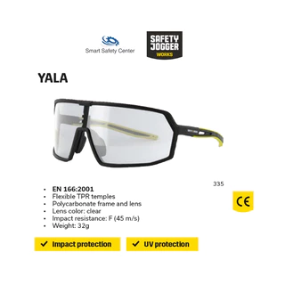แว่นตาเซฟตี้ Safety Jogger รุ่น YALA