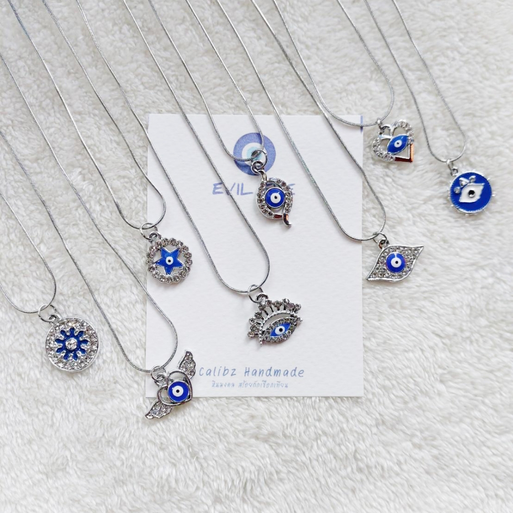 สร้อยคอ 🧿 Evil eye สแตนเลส