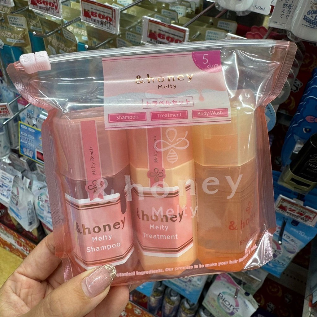 ‼️ของแท้จากญี่ปุ่น‼️&HONEY Melty Extra Moist Hair Treatment Limited แบบพกพา