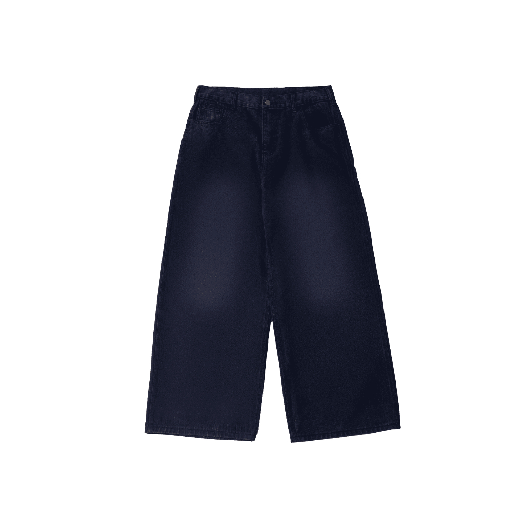 CuteBoy | SCRATCH CB [NAVY] JEANS กางเกงยีนส์ ขายาว