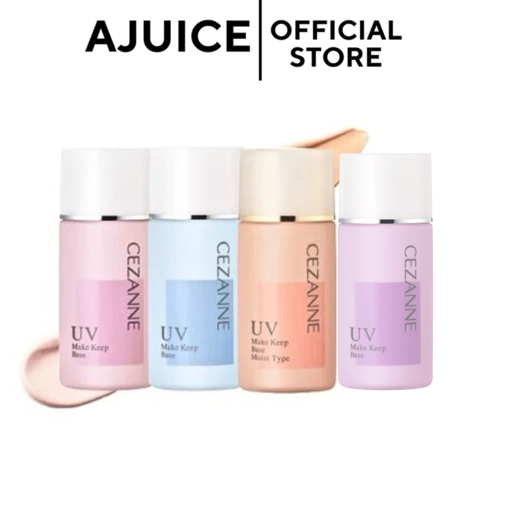 ชายดีสีฟ้าเข้าเพิ่ม‼️ส่งด่วน✅ หิ้วเองจากญี่ปุ่น  Cezanne Make Keep Base SPF28 PA++ 30ml ปรับสีผิวให้ใบหน้าดูสว่าง