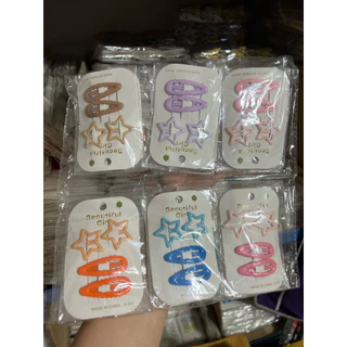 🌷ยกโหล 🌷 กิ๊บติดผม กิ๊บดาว ราคาส่ง 12 แผง C1110
