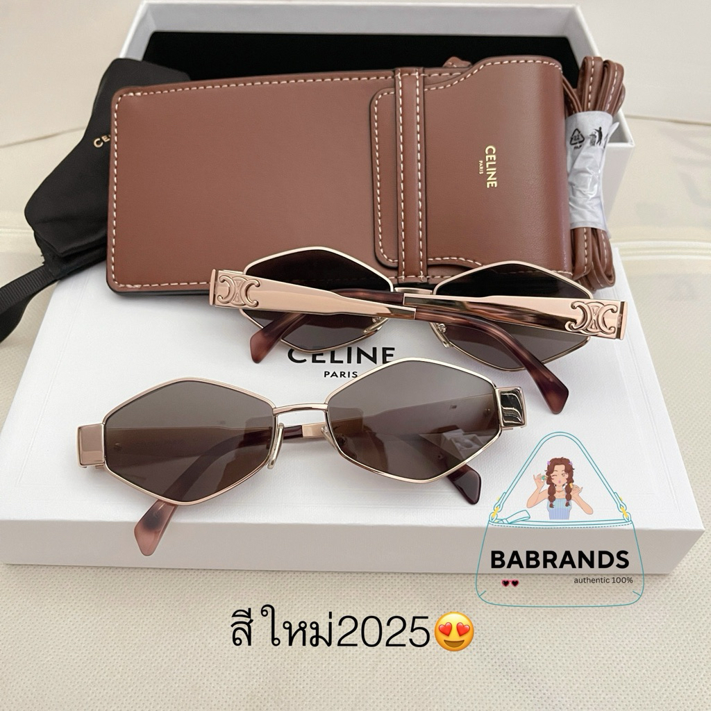 🔥พร้อมส่ง🔥New Celine Metal02 CL40254U ขายดีอีกรุ่น - รูปที่ 6