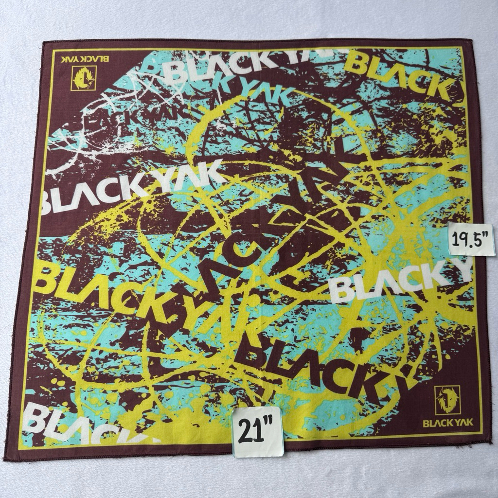 Black Yak ผ้าเช็ดหน้า