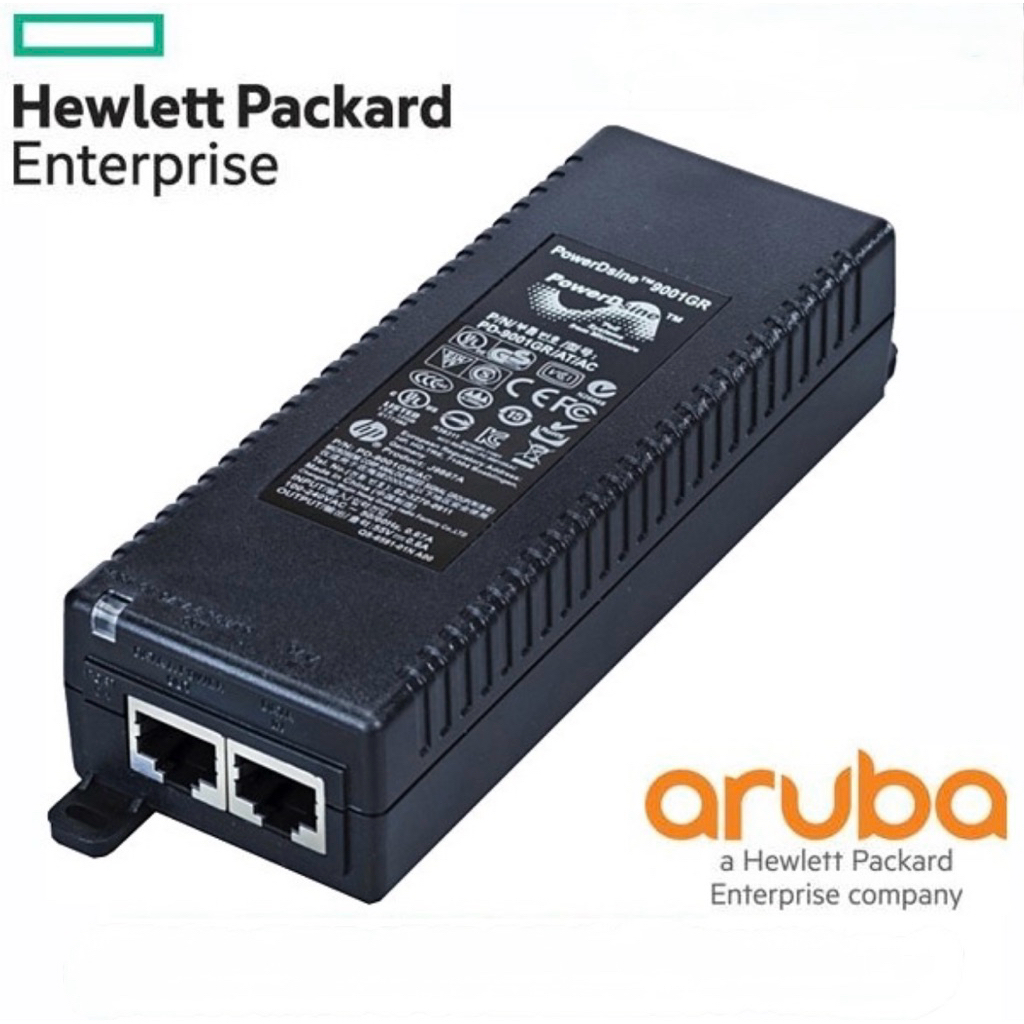 Aruba AP-POE-ATSR 1P SR 802.3at 30W Midspan [R6P67A] | เป็นสินค้า spare | ไม่เคยใช้งาน | หมดประกันศู
