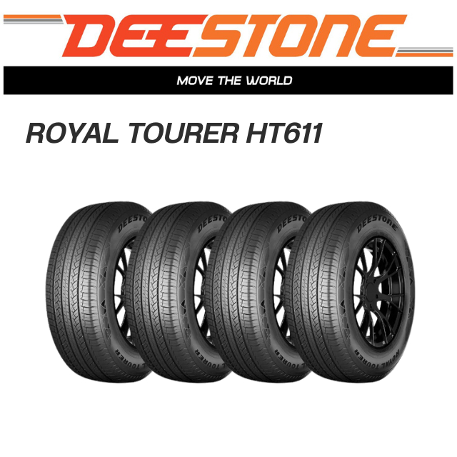 [ส่งฟรี+ติดตั้งฟรี] DEESTONE 245/70 R16 รุ่น ROYAL TOURER HT611 ปี2026