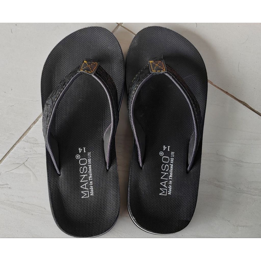 Manso​Shoe รองเท้าแบบหนีบใส่สบาย US14