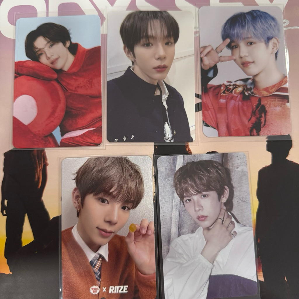 พร้อมส่ง การ์ด Riize / Sotaro 🧋