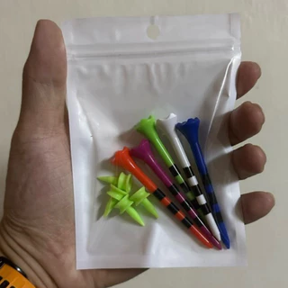 Golf Tee Mix Size - (9/15/20 ชิ้น) ทีวางลูกกอล์ฟแบบผสม ทีสั้น และทียาว