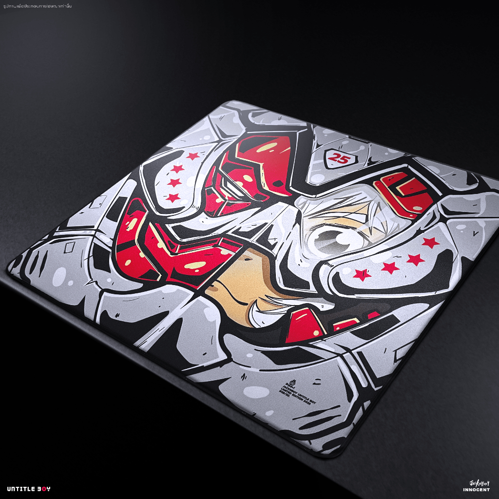 แผ่นรองเมาส์/แผ่นรองเมาส์ Jacknboy Unique: UNTITLE BOY LIMITED ขนาด 50X50cm สเปค FPS
