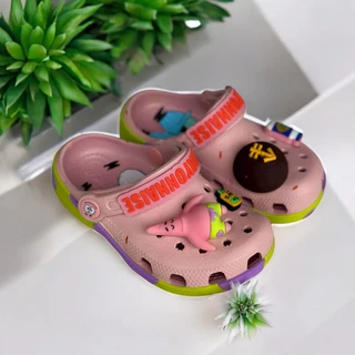 รองเท้าแตะของเด็ก แบบสวม รุ่นคลาสสิกลายใหม่ ลาย Cartoon สวยมาก