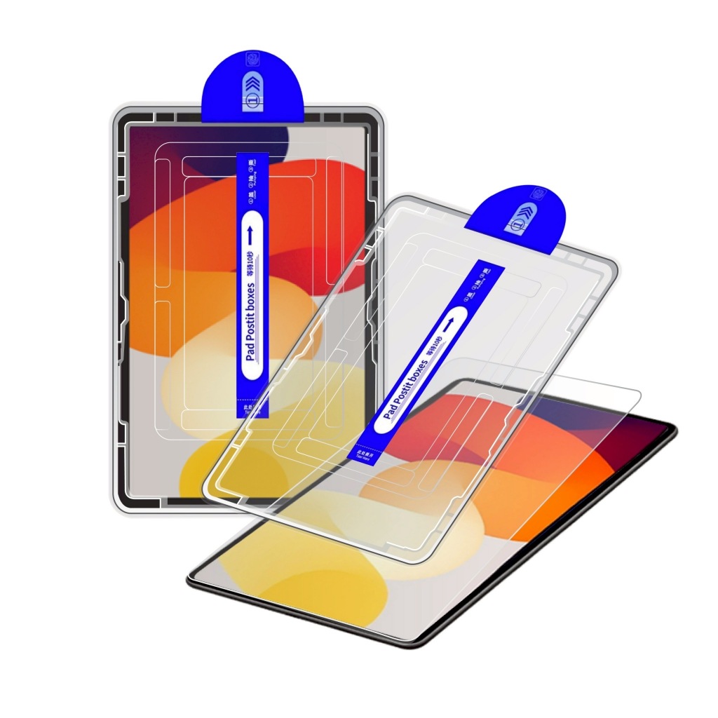 ฟิล์มกระจก พร้อมบล็อคติดตั้ง Redmi Pad SE 11 /  Redmi Pad SE 8.7 /Redmi Pad Pro 12.1 / Redmi Pad 2