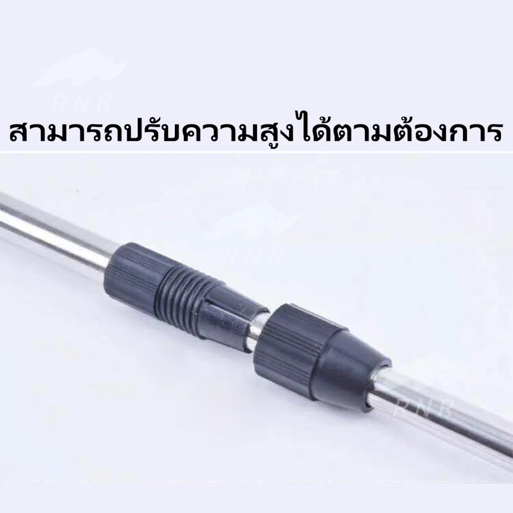 เสาค้ำเต็นท์สแตนเลส 304 ยาว 2 เมตร สีดำ thumbnail 9