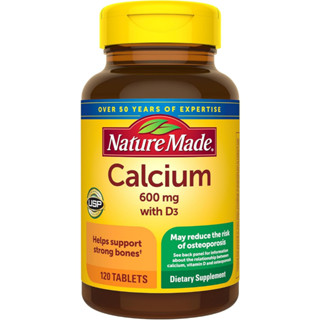 NATURE MADE Calcium + Vitamin D3 กระดูกดี กล้ามเนื้อแข็งแรง …