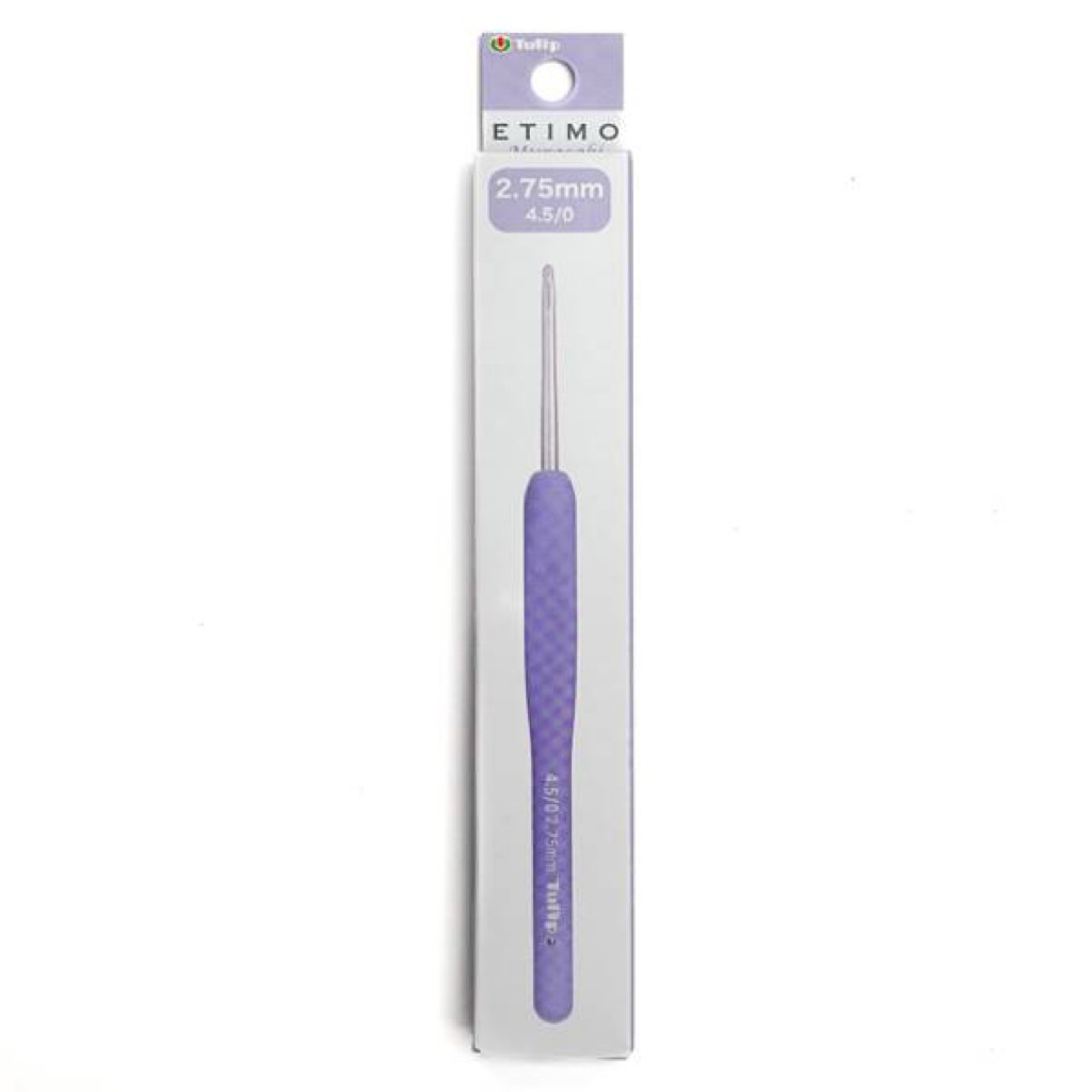 ส่งจากไทย โครเชต์ Tulip ETIMO Murasaki Crochet Hook with Cushion Grip