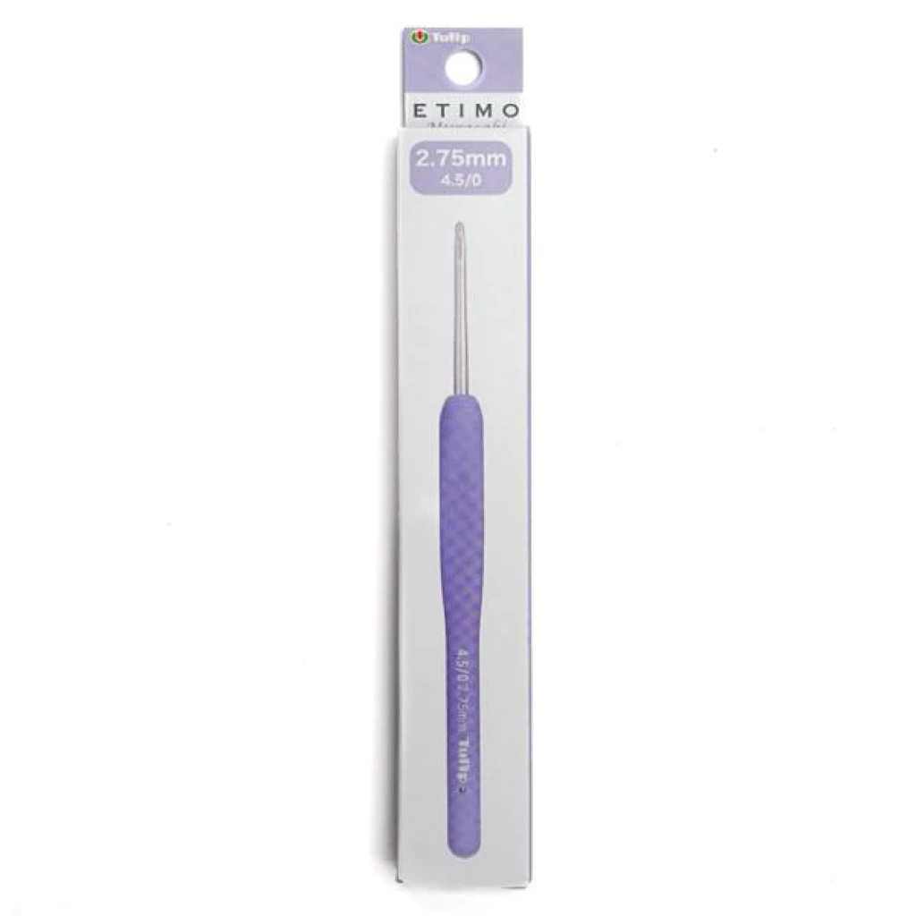 ส่งจากไทย โครเชต์ Tulip ETIMO Murasaki Crochet Hook with Cushion Grip