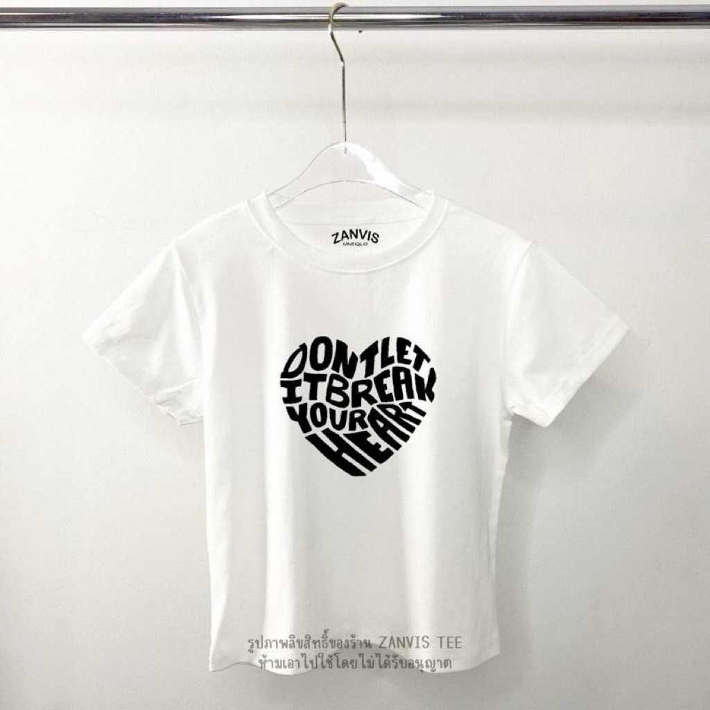 (Zanvis tee)เสื้อครอปเข้ารูป Baby tee 5 size ทรงสวย เก็บทรงดูผอมผ้าคอตตอลยูนิดสกรีนลาย เนื้อนุ่มใส่สบายยืดได้เยอะ