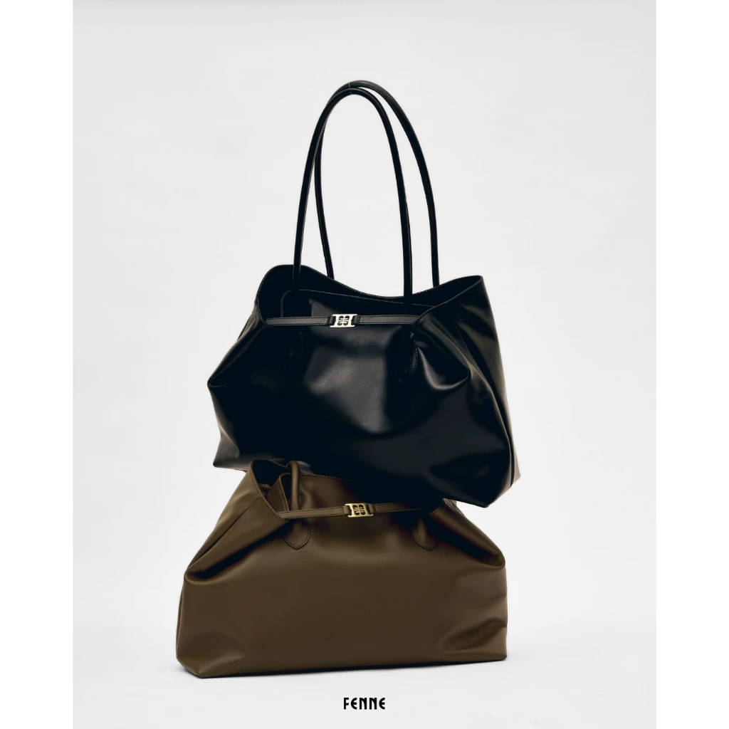 [พรีออเดอร์ ส่ง 30 สิงหา] Maven Tote bag หนังแท้ ปรับได้ 3 ทรง กระเป๋าใส่ไอแพด laptop 13"-15"