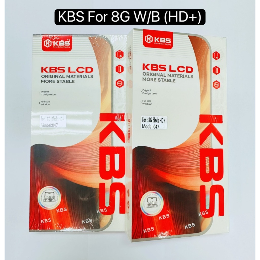 หน้าจอ KBS LCD สำหรับ i8G/ไอโฟน8 KBS จอ+ทัชกรีน พร้อมฟีมกระจกชุดไขควง