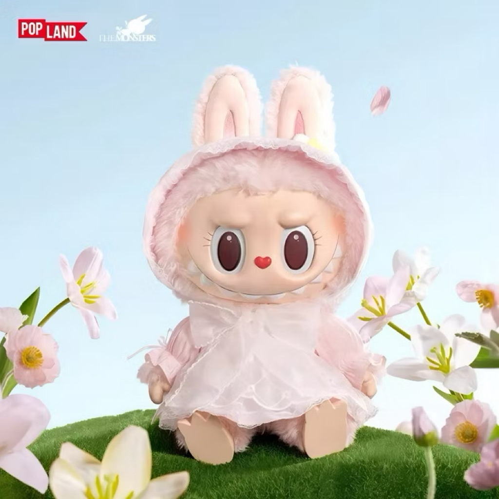 🔥พร้อมส่ง🔥ในไทย🇹🇭 Labubu Mokoko V2 ตัวใหญ่➖ Fall into spring ✨Plush Doll ของแท้100% กล่องคม
