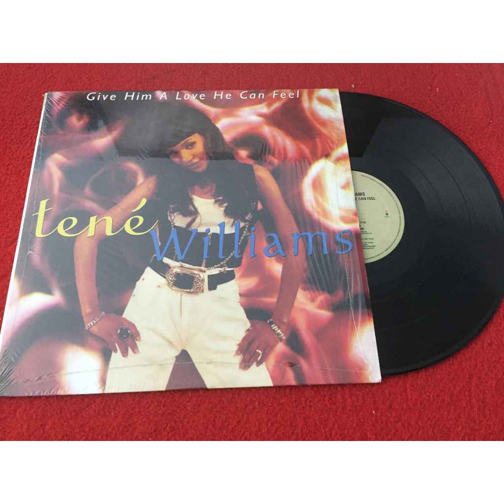Tene Williams - Give Him A Love He Can Feel ขนาด 12 นิ้ว LP B216