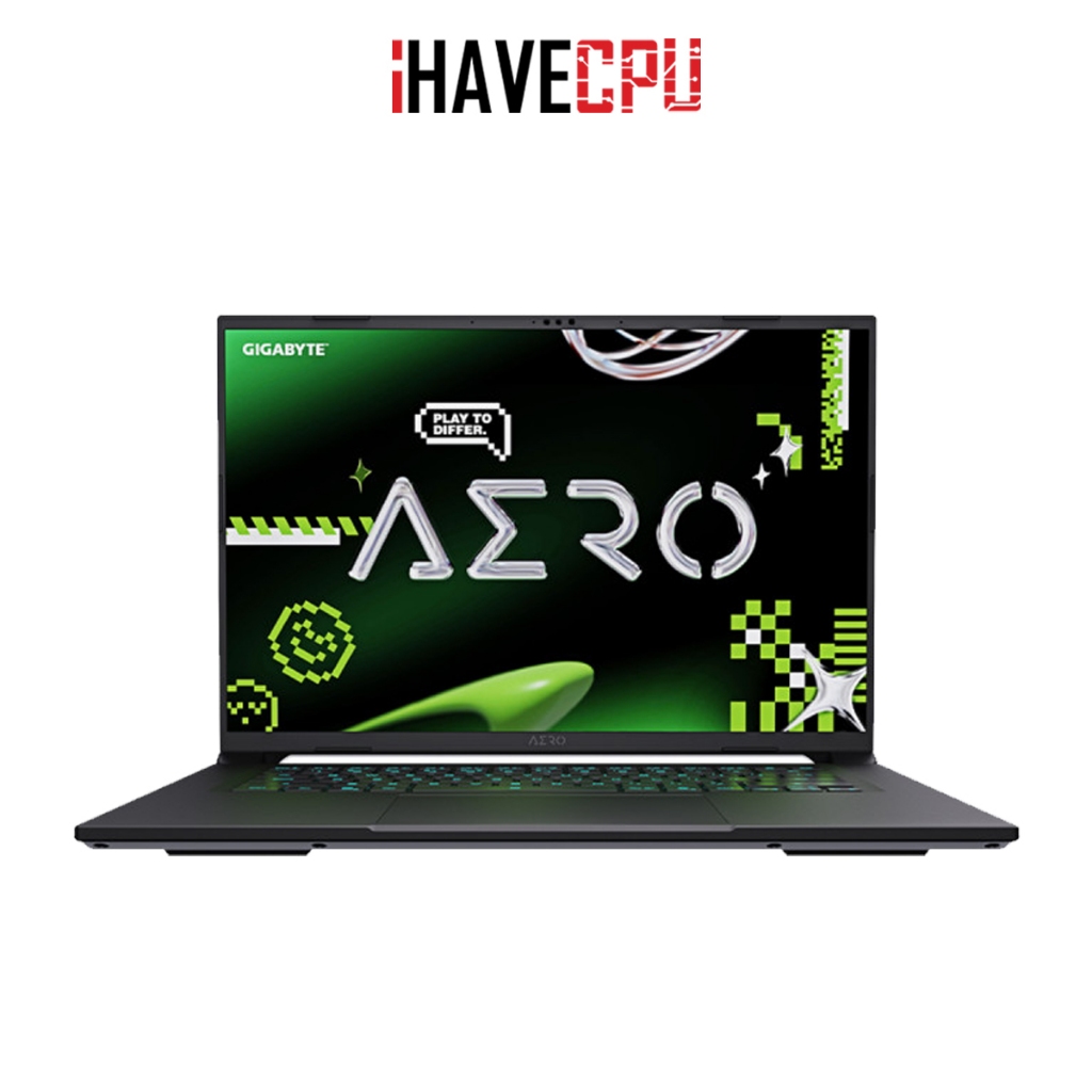iHAVECPU NOTEBOOK (โน้ตบุ๊ค) GIGABYTE AERO X16 2WHA3THC64AH (SPACE GREY)