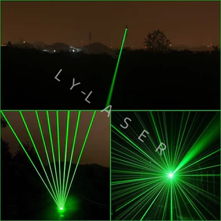 MiNi Green Laser Pointer เลเซอร์ พกพา ชาร์จบ้านได้ / USB ได้ ลำแสงสีเขียว หนีบเสื้อได้ 611USB