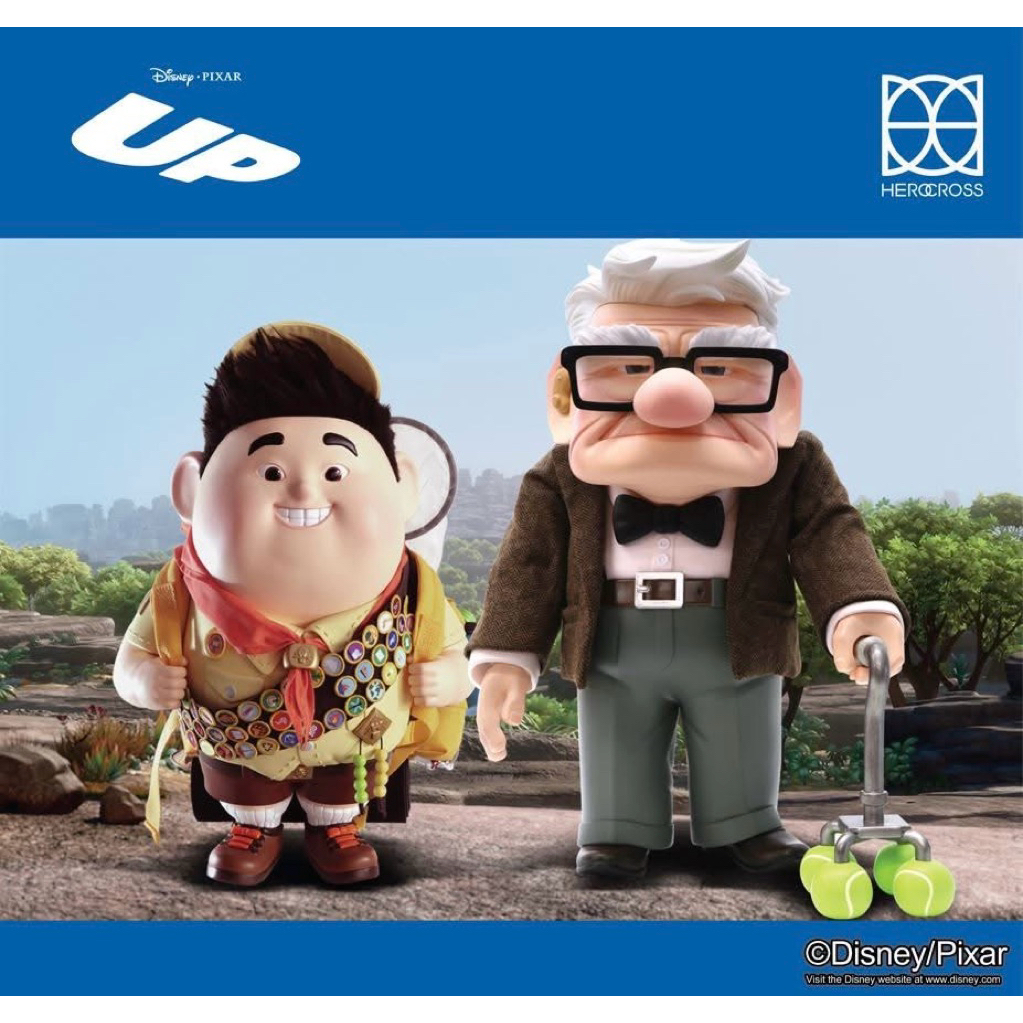 โมเดล Up ปู่ซ่าบ้าพลัง Herocross Disney แท้ 100% (พร้อมส่งไทย)