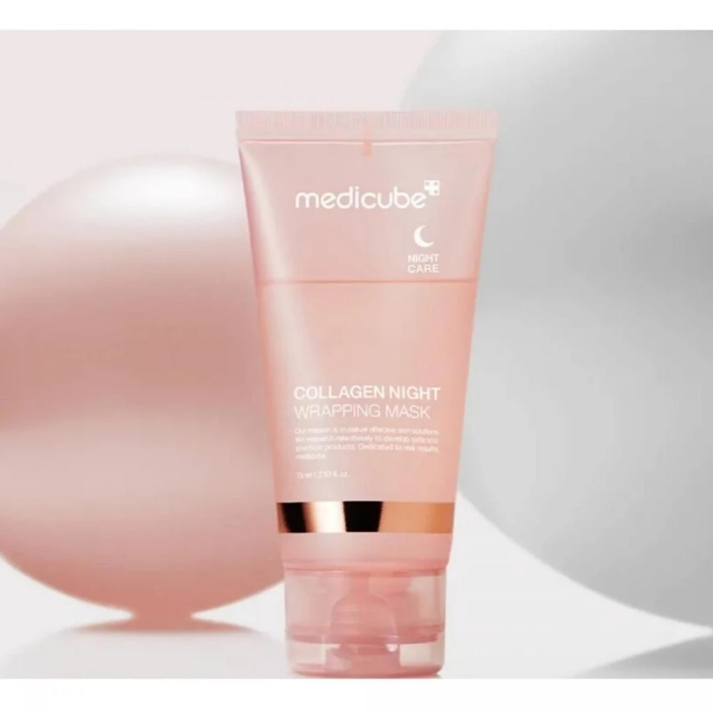 Medicube Collagen Night Wrapping Mask | Peel Off | Elasticity Radiance | Glowing 75ml
