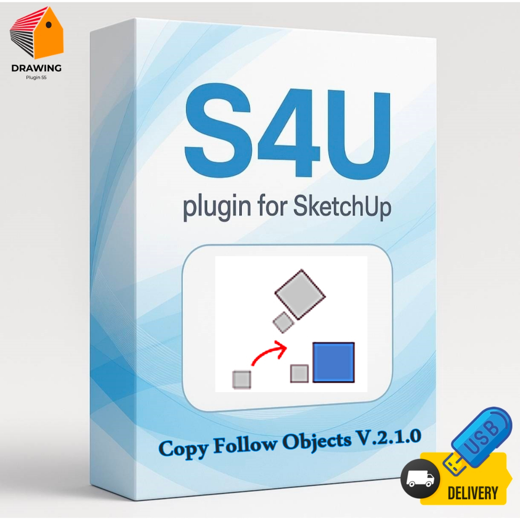 S4U 💙 Copy Follow Objects V.2.1.0 (คัดลอกตามวัตถุ ) | For SU 2022-2024