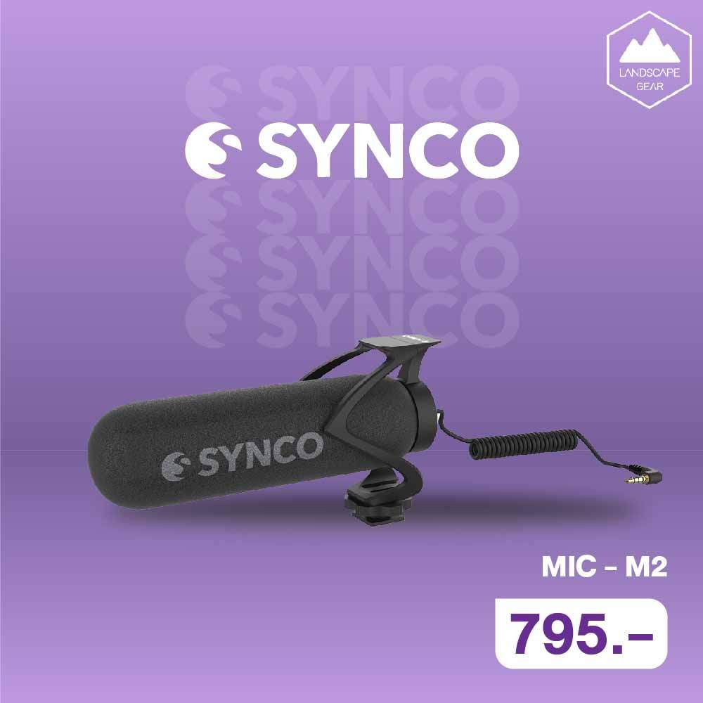 ไมโครโฟน Synco รุ่น MIC - M2 สำหรับงานวิดีโอ