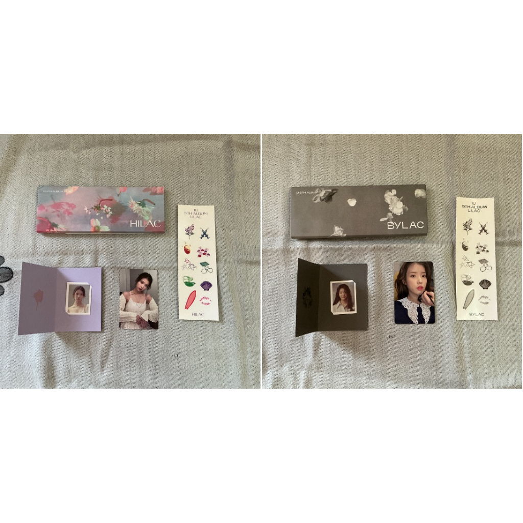 [ของแท้/พร้อมส่ง] การ์ด/ไอดีโฟโต้ จากอัลบั้ม IU LILAC VOL.5